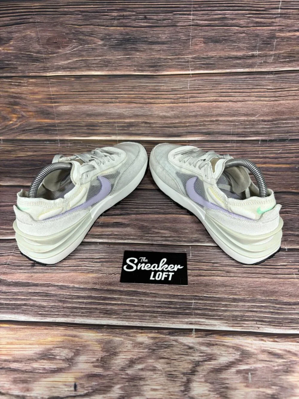 Nike Waffle One Summit White Infinite Lilac Women's Athletic Shoes Size 9.5